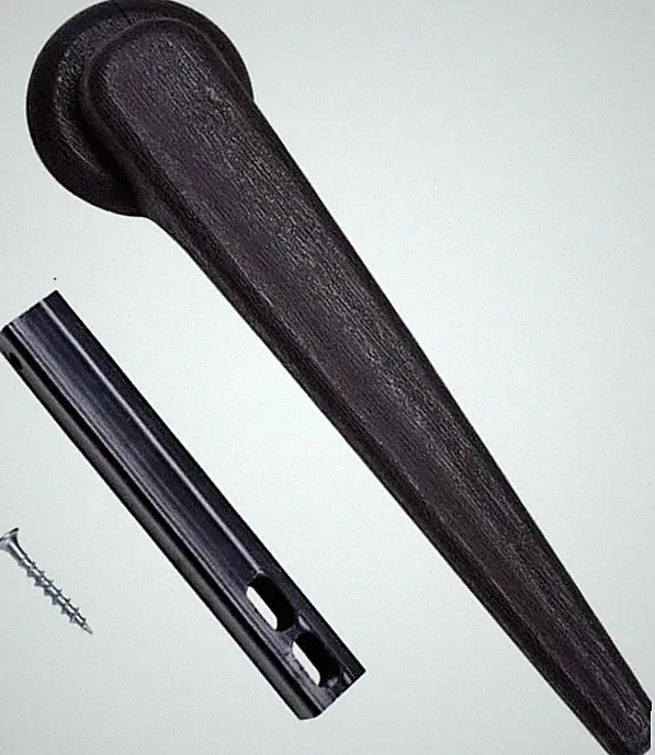 10 Inch Recliner Handle Lever Replacement Kits 5/8 Inch Square Mount Dark Brown