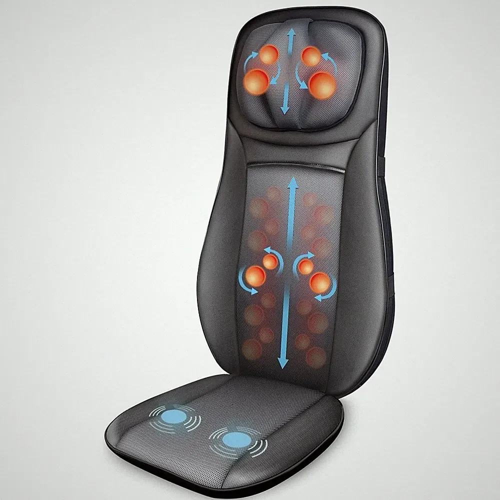 【Snailax Shop】Shiatsu Back Massager with Heat, Neck Massage Cushion Chair