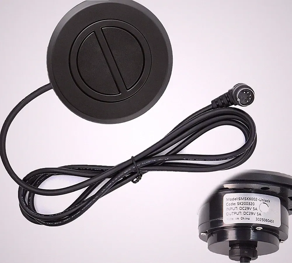 Swess Recliner Switching with 2 Button 5 Pin Plug for Electric Sofa 1, Black