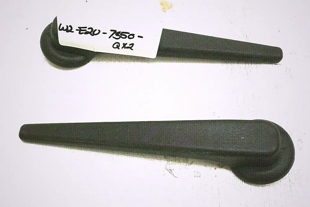 Universal 10'' Recliner Handle Replacement Lever Kits 1/2 inch Square Black (2)