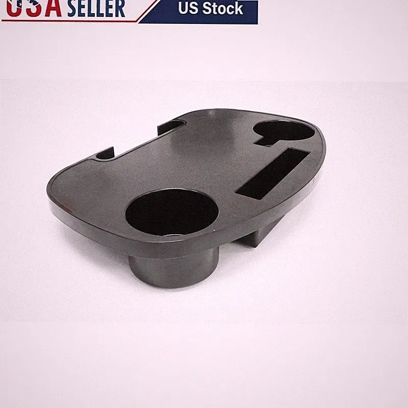 Zero Gravity Chair Attachment Side Table W/ Cup Holders Phone Slot Utility Tray